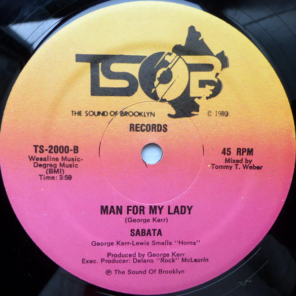 Sabata  - Man For My Lady (12") - Image 2