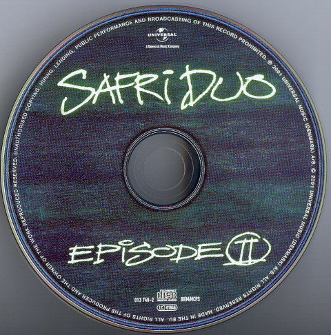 Safri Duo - Episode II (CD, Album) - Image 3