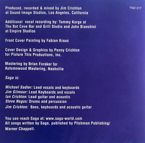 Saga (3) - Full Circle (CD, Album) - Image 5