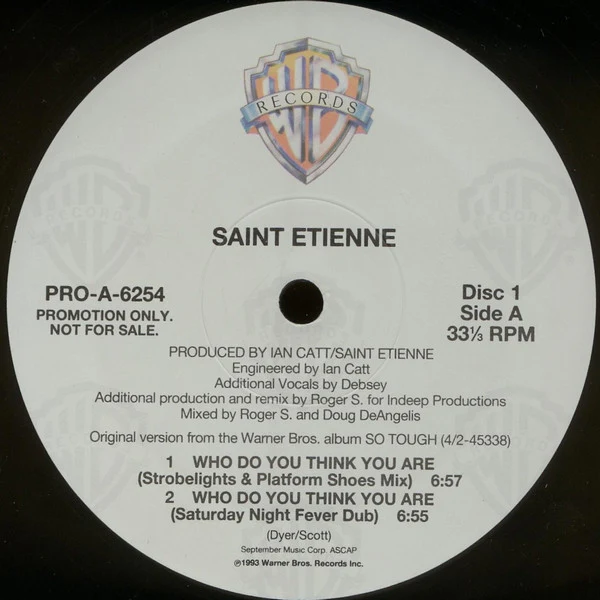 Saint Etienne - Who Do You Think You Are (2x12", Ltd, Promo) - Image 3