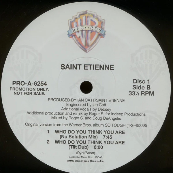 Saint Etienne - Who Do You Think You Are (2x12", Ltd, Promo) - Image 4