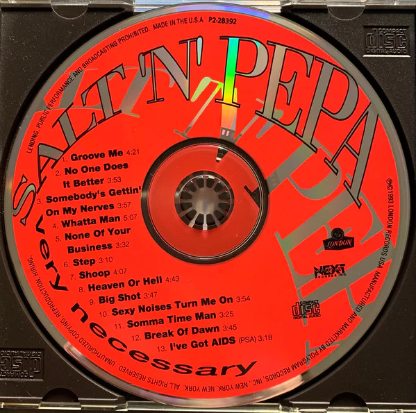Salt 'N' Pepa - Very Necessary (CD, Album, Club) - Image 3