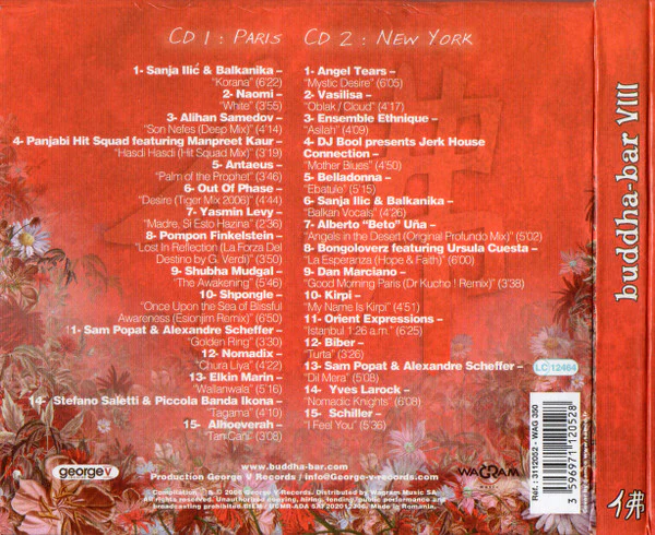 Sam Popat - Buddha-Bar VIII (2xCD, Comp, Mixed, Cla) - Image 2