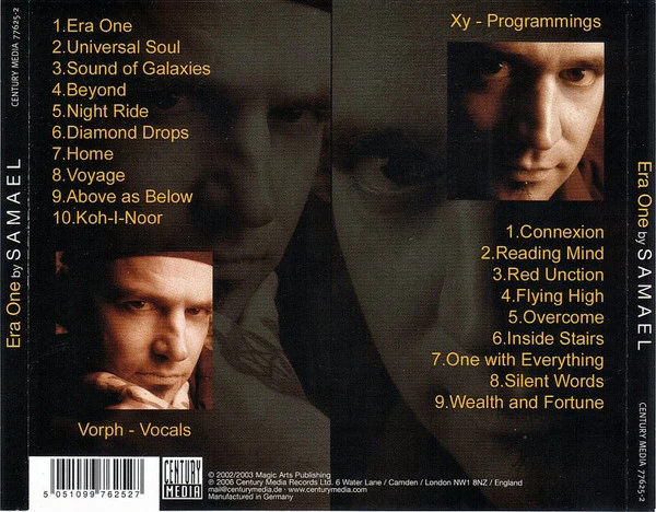 Samael - Era One (2xCD, Album) - Image 2