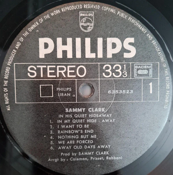 Sammy Clark - In His Quiet Hideaway (LP) - Image 5