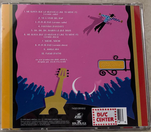 Sandalo - Me Gusta Que Lo Muevas (CD, Album) - Image 2