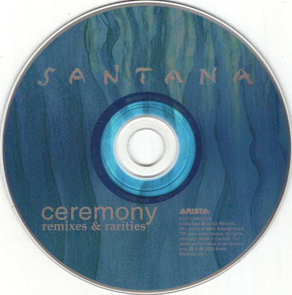 Santana - Ceremony (Remixes & Rarities) (CD, Comp, Ltd) - Image 3