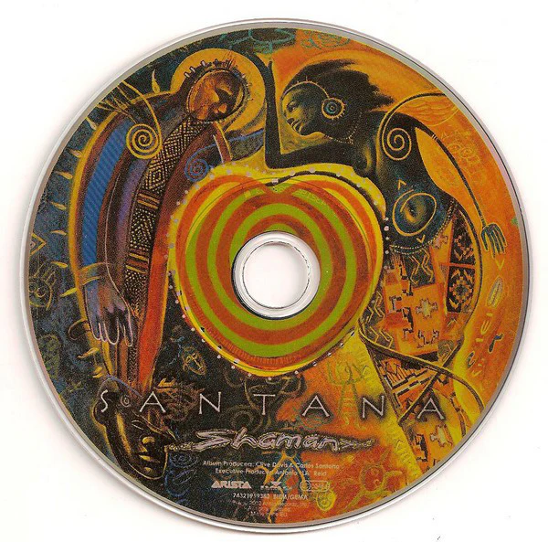 Santana - Shaman (CD, Album, Enh) - Image 3