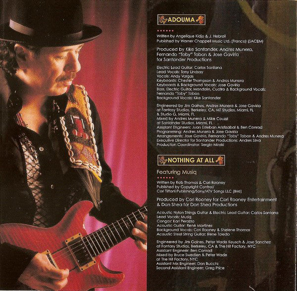 Santana - Shaman (CD, Album, Enh) - Image 5