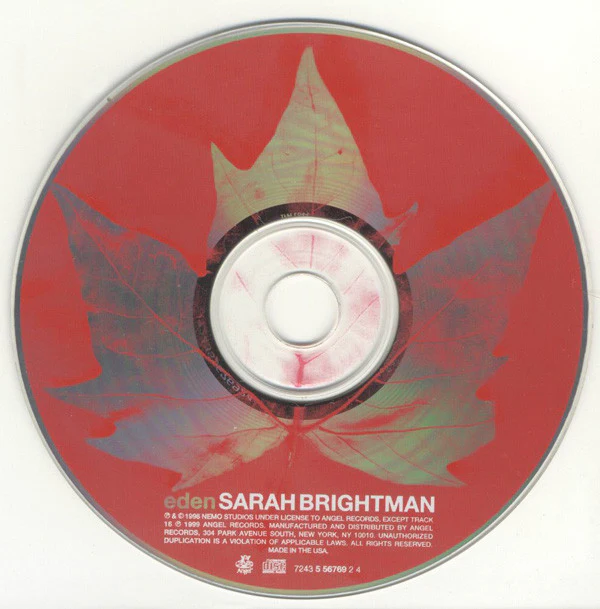 Sarah Brightman - Eden (CD, Album) - Image 3