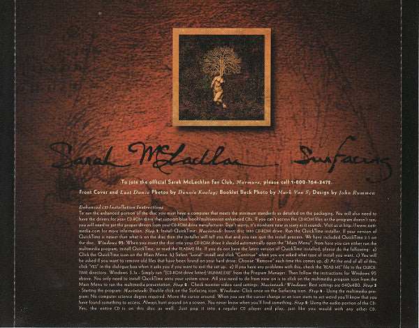 Sarah McLachlan - Surfacing (CD, Album, Enh) - Image 5