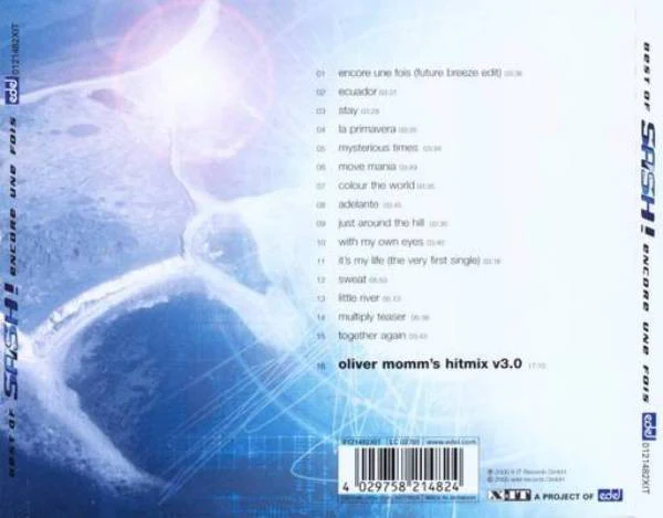 Sash! - Best Of Sash! / Encore Une Fois (CD, Comp) - Image 3