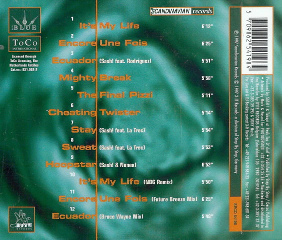 Sash! - It's My Life (CD, Album) - Image 5