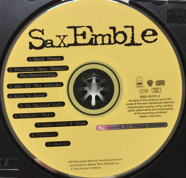 SaxEmble - SaxEmble (CD, Album) - Image 5