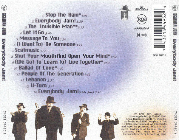 Scatman John - Everybody Jam! (CD, Album) - Image 2