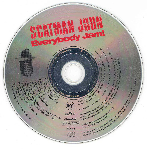 Scatman John - Everybody Jam! (CD, Album) - Image 3