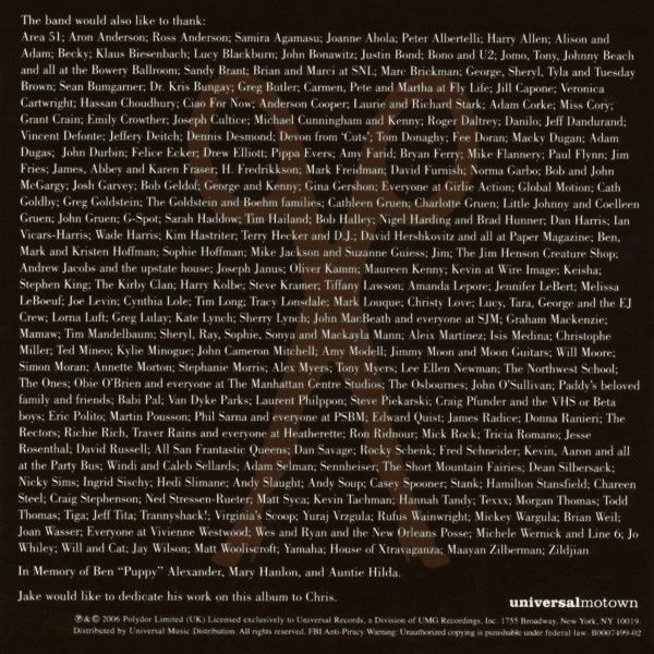 Scissor Sisters - Ta-Dah (CD, Album) - Image 4