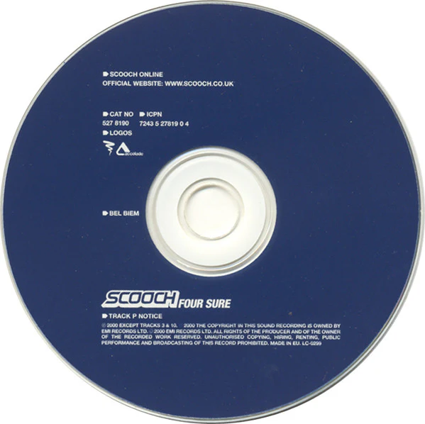 Scooch - Four Sure (CD, Album, Enh) - Image 3