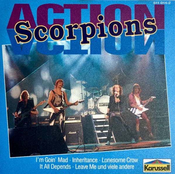 Scorpions - Action (CD, Album, RE)