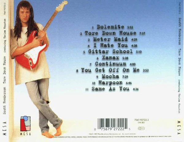 Scott Henderson (2) Featuring Thelma Houston - Tore Down  House (CD, Album) - Image 2
