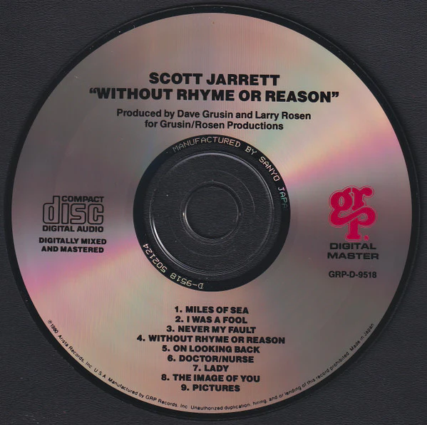 Scott Jarrett - Without Rhyme Or Reason (CD, Album, RE) - Image 3