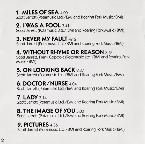 Scott Jarrett - Without Rhyme Or Reason (CD, Album, RE) - Image 4