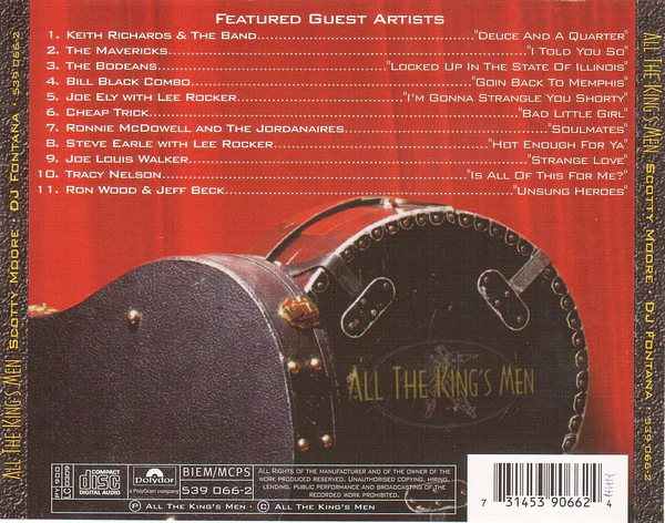 Scotty Moore, D.J. Fontana - All The King's Men (CD) - Image 2