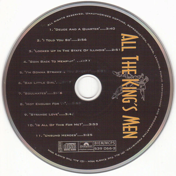 Scotty Moore, D.J. Fontana - All The King's Men (CD) - Image 3
