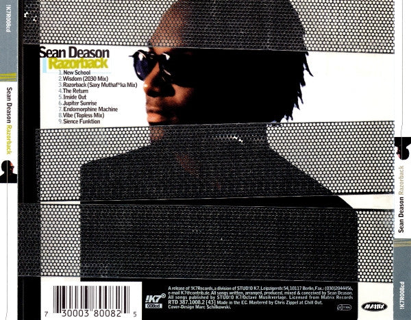 Sean Deason - Razorback (CD, Album) - Image 2