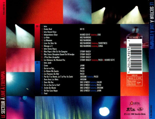 Secteur Ä - Le Secteur Ä Live A L'Olympia (2xCD) - Image 2