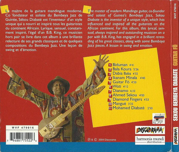 Sekou Bembeya Diabate - Guitar Fö (CD) - Image 2