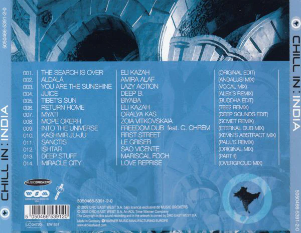 Seoan* - Chill In: India (CD, Comp, Jew) - Image 3