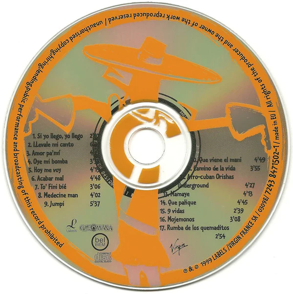 Sergent Garcia - Un Poquito Quema'o (CD, Album) - Image 3