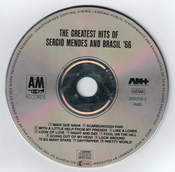 Sergio Mendes & Brasil '66* - Greatest Hits (CD, Comp, RE) - Image 3