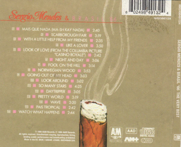 Sérgio Mendes & Brasil '66 - The Very Best (CD, Comp, RE, Eco) - Image 2