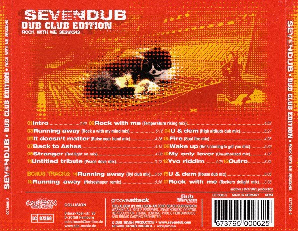 Seven Dub - Dub Club Edition - Rock With Me Sessions (CD, Album) - Image 2