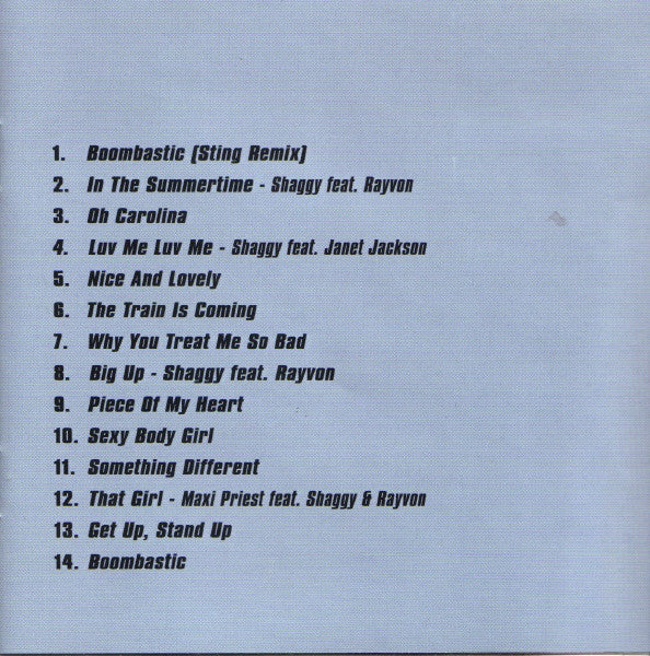 Shaggy - Mr. Lover Lover (The Best Of Shaggy... Part 1) (CD, Comp) - Image 3
