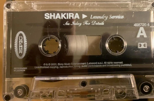 Shakira - Laundry Service (Cass, Album) - Image 3