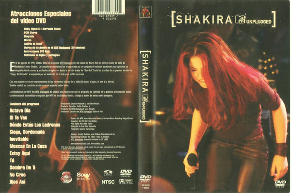 Shakira - MTV Unplugged (DVD-V, NTSC) - Image 2