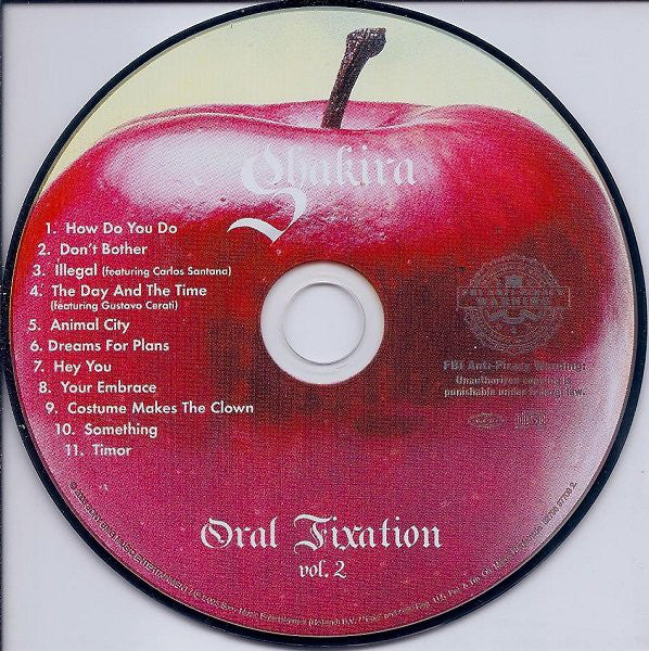 Shakira - Oral Fixation Vol. 2 (CD, Album) - Image 3