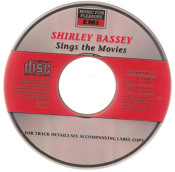 Shirley Bassey - Sings The Movies (CD, Comp) - Image 5