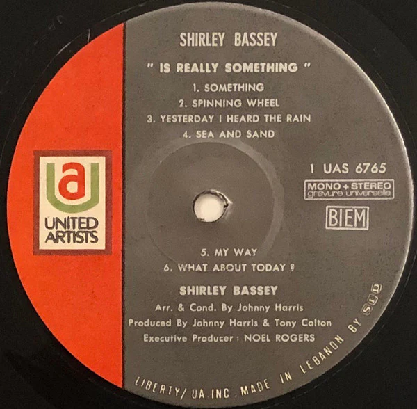 Shirley Bassey - Something / Shirley Bassey Is Really Something (LP, Album, Mono) - Image 3