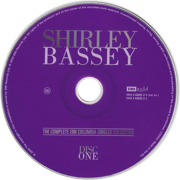 Shirley Bassey - The Complete EMI Columbia Singles Collection (2xCD, Comp, RM) - Image 3
