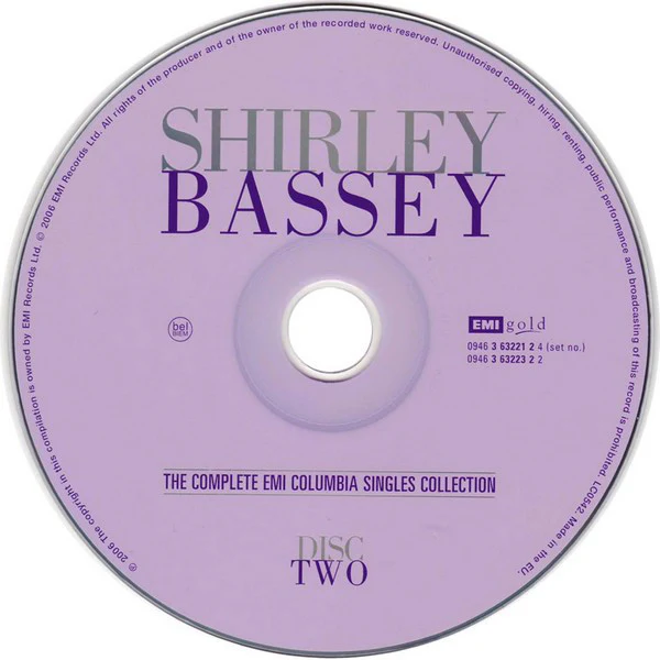 Shirley Bassey - The Complete EMI Columbia Singles Collection (2xCD, Comp, RM) - Image 4