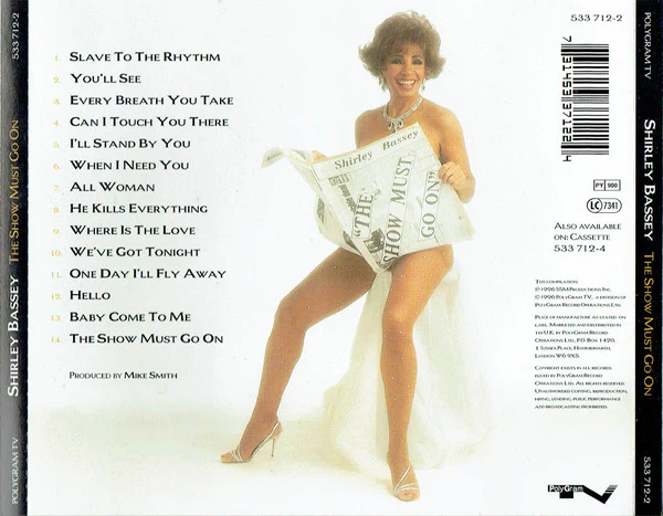 Shirley Bassey - The Show Must Go On (CD, Album) - Image 2
