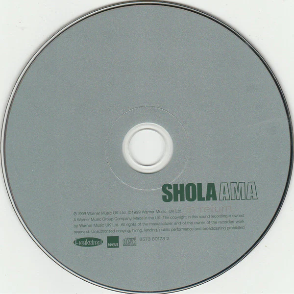Shola Ama - In Return (CD, Album) - Image 3
