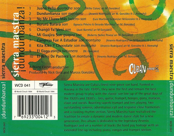 Sierra Maestra - ¡Dundunbanza! (CD, Album) - Image 2