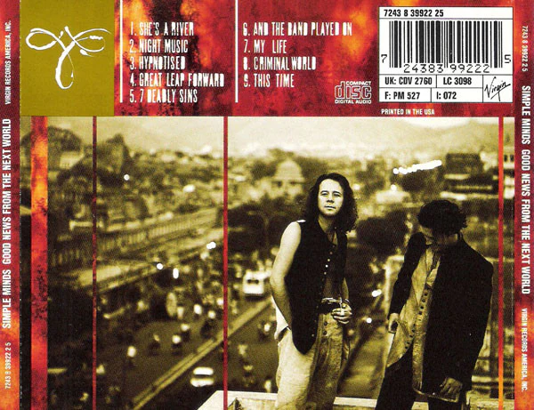 Simple Minds - Good News From The Next World (CD, Album) - Image 2