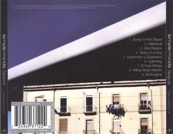 Simple Minds - Néapolis (CD, Album) - Image 3
