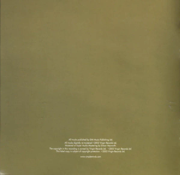 Simple Minds - Once Upon A Time (CD, Album, RE, RM) - Image 3